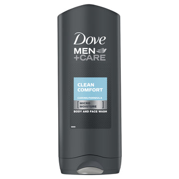 Αφρόλουτρο σώματος και προσώπου Dove Men Care Clean Comfort 400 ml