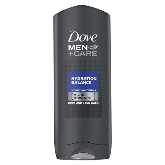 Αφρόλουτρο σώματος και προσώπου Dove Men Care Hydration Balance 400 ml