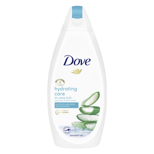 Αφρόλουτρο Dove Hydrating Care με Αλόη Βέρα & Χυμό Σημύδας 500 ml