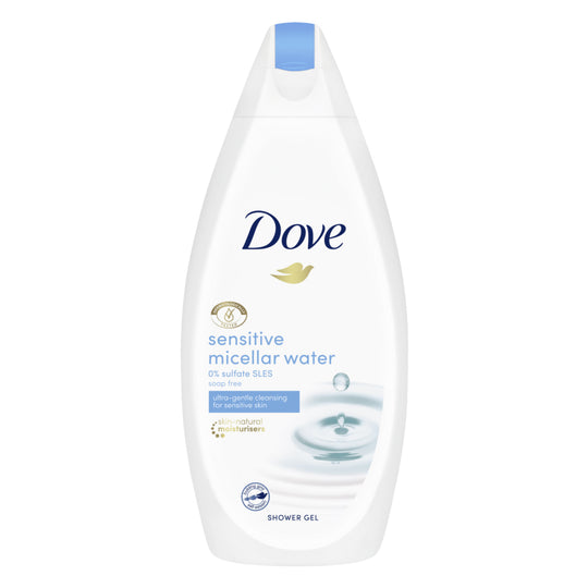Αφρόλουτρο Dove Ευαίσθητο Νερό Μικυλλίων 500 ml