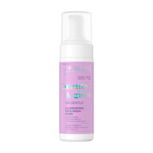 Αφρός καθαρισμού προσώπου Eveline Beauty&Glow Illuminating 150 ml