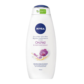 Αφρόλουτρο & Αφρόλουτρο 2 σε 1 Nivea Orchid & Cashmere 750 ml