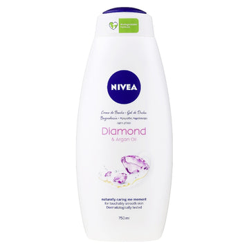 Αφρόλουτρο Nivea Care Diamond & Argan Oil 750 ml