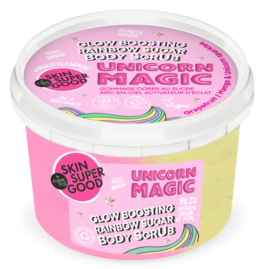 Απολεπιστικό Σώματος Skin Super Good Fantasy Bar Unicorn Magic Glow Boosting Rainbow Sugar 250 ml