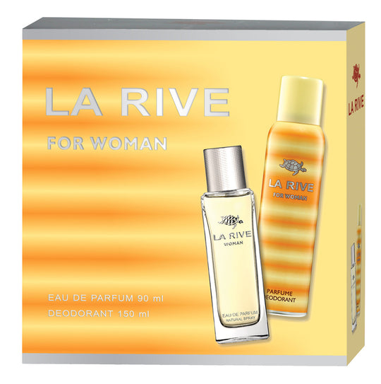 Σετ δώρου La Rive woman, άρωμα + αποσμητικό
