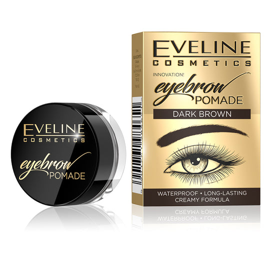 Πομάδα φρυδιών Eveline Eyebrow Pomade Dark Brown