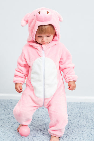 Βρεφική πιτζάμα kigurumi από μαλακό και αφράτο υλικό CLD130-5
