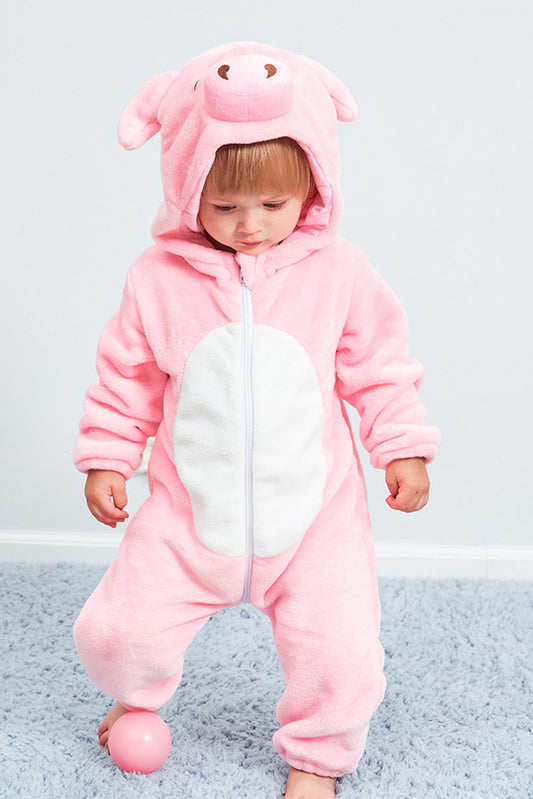 Βρεφική πιτζάμα kigurumi από μαλακό και αφράτο υλικό CLD130-5