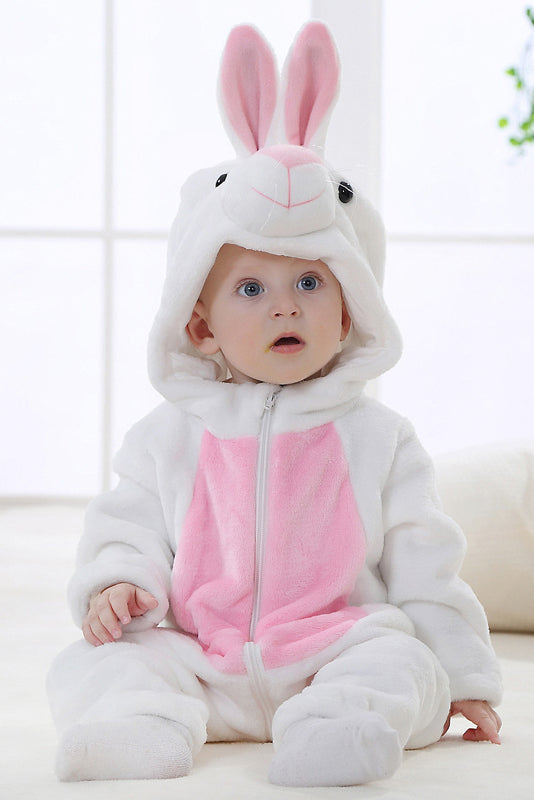CLD136-25 Πιτζάμα kigurumi για μωρά, τύπου ολόσωμης φόρμας, από απαλό και αφράτο ύφασμα