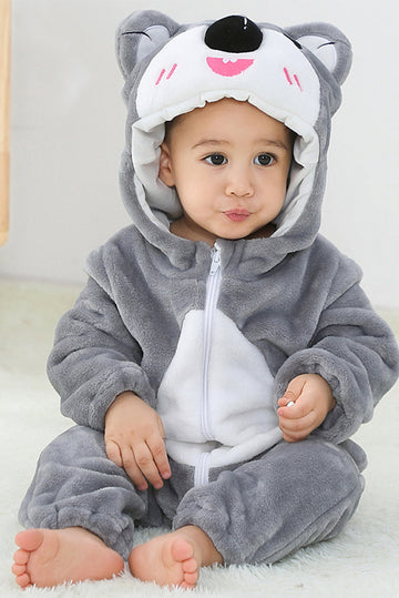 Πιτζάμα kigurumi για μωρά, ολόσωμη φόρμα από μαλακό και αφράτο ύφασμα CLD144-1822