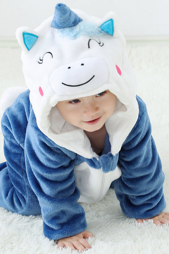 Πιτζάμα kigurumi για μωρά, ολόσωμη, από μαλακό και αφράτο υλικό, CLD146-441