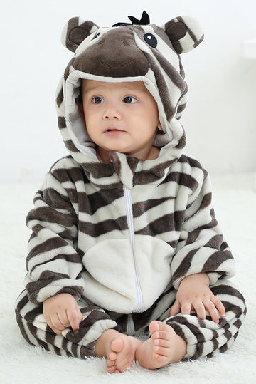 Πιτζάμα ολόσωμη kigurumi για μωρά από απαλό και αφράτο ύφασμα CLD147-82