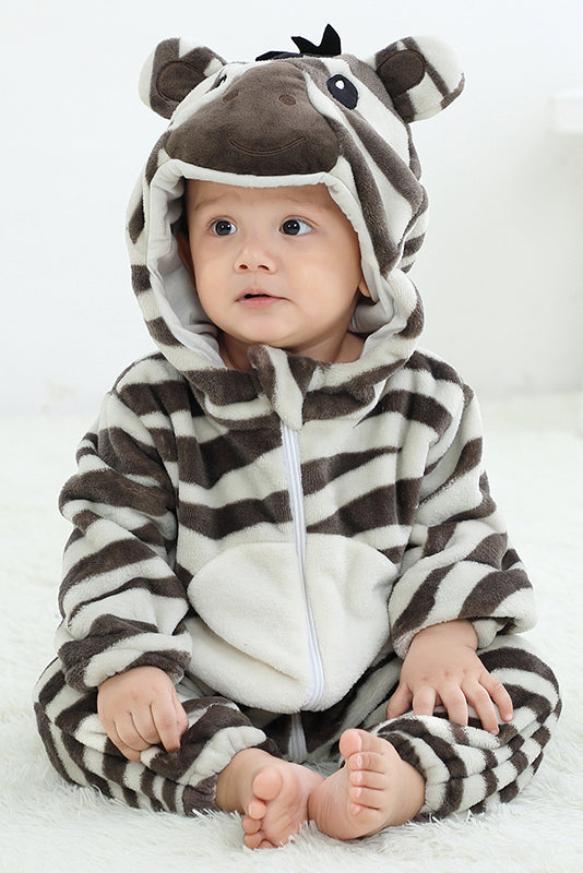 Πιτζάμα ολόσωμη kigurumi για μωρά από απαλό και αφράτο ύφασμα CLD147-82