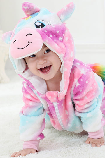 Φόρμα-πυτζάμα κουνελάκι (kigurumi) για μωρά από μαλακό και αφράτο υλικό CLD148-100