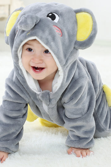 Πιτζάμα ολόσωμη kigurumi για μωρά από απαλό και αφράτο ύφασμα CLD149-189