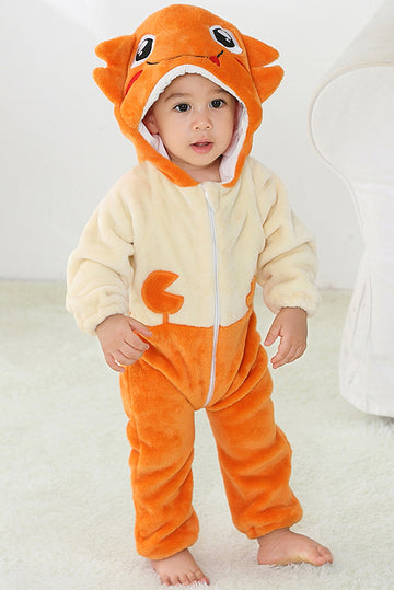 Πιτζάμα kigurumi για μωρά, τύπου ολόσωμη φόρμα, από μαλακό και αφράτο υλικό, CLD152-1915