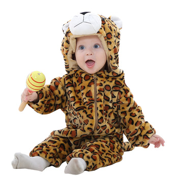 Πιτζάμα ολόσωμη kigurumi για μωρά από απαλό και αφράτο ύφασμα CLD155-99