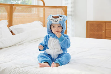 Βρεφική πυτζάμα ολόσωμη kigurumi από απαλό και αφράτο ύφασμα CLD160-441