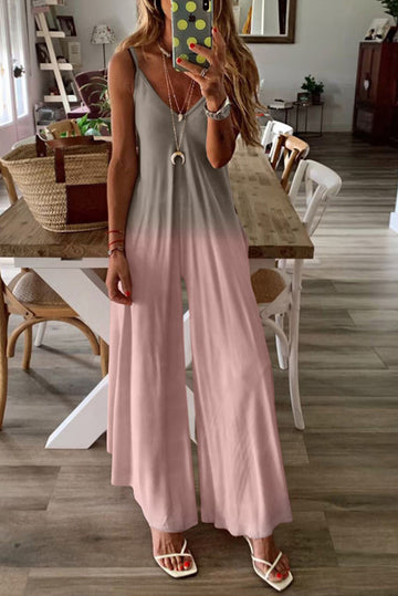 Ολόσωμη φόρμα casual oversize ντεγκραντέ F768-5