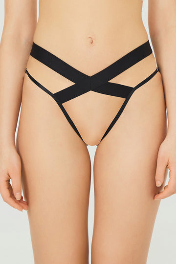 Σλιπ λουριά harness από ελαστικές ταινίες και μεταλλικούς δακτυλίους GS1195-1