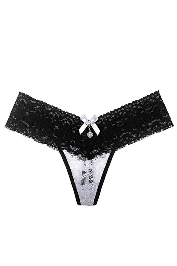 Ευπροσάρμοστο string εσώρουχο δαντέλας GS504-1122