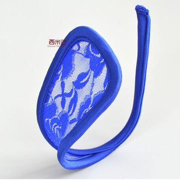 Αόρατο στρινγκ c-string με δαντέλα φλοράλ GS574-4