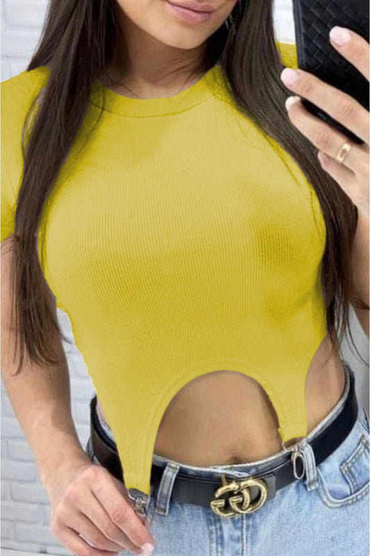 Αθλητικό-casual t-shirt από ριγωτό ύφασμα M766-9