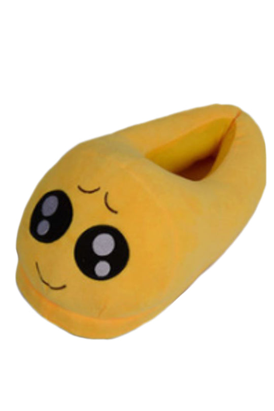 Χνουδωτές παντόφλες με emoji PC24-9