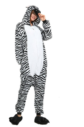 Ολόσωμη πιτζάμα kigurumi σχέδιο Ζέβρα PJM2-1122