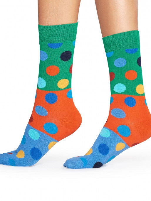 Κάλτσες Happy Socks τρίχρωμο σχέδιο STK403-124
