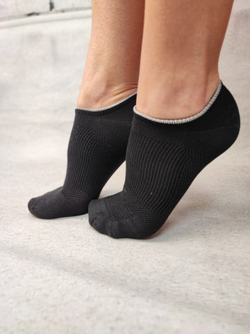 Κοντές βαμβακερές κάλτσες ultrasox ριγέ σχέδιο STK447-1