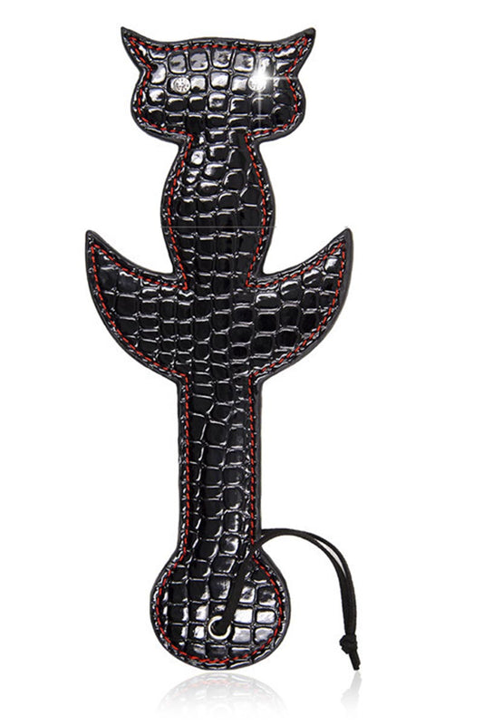 Μαστίγιο fetish με ραβδώσεις σε σχήμα γατούλας TOY220-1