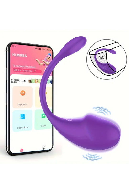Δονητής αυγό σιλικόνης με 10 ταχύτητες TOY284-11