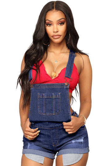 Κοντή σαλοπέτα denim W738-444