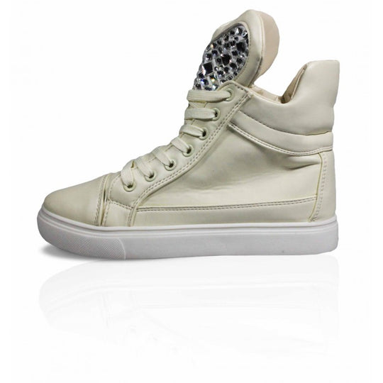 Γυναικεία sneakers διακοσμημένα με πέτρες CH2373-15