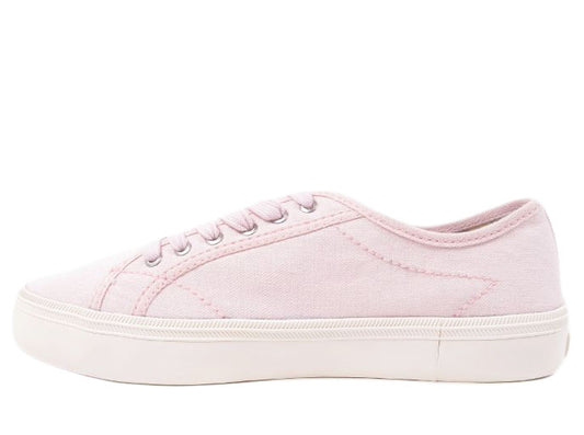 Υφασμάτινα sneakers με κορδόνια CH2581-5222