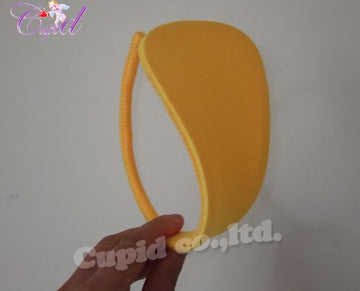 Αόρατο στρινγκ C-string απλό κίτρινο GS286-9