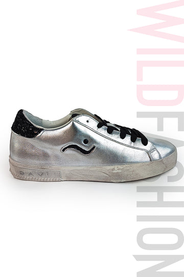 Casual sneakers MARGOT από γνήσιο δέρμα με όψη "dirty" CH37-17