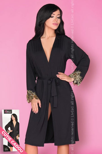 Νυχτικό τύπου ρόμπας με ζώνη Livia Corsetti LIV376-1