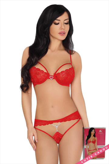 Σετ 2 τεμαχίων δαντελένια εσώρουχα - Livia Corsetti LIV44-3