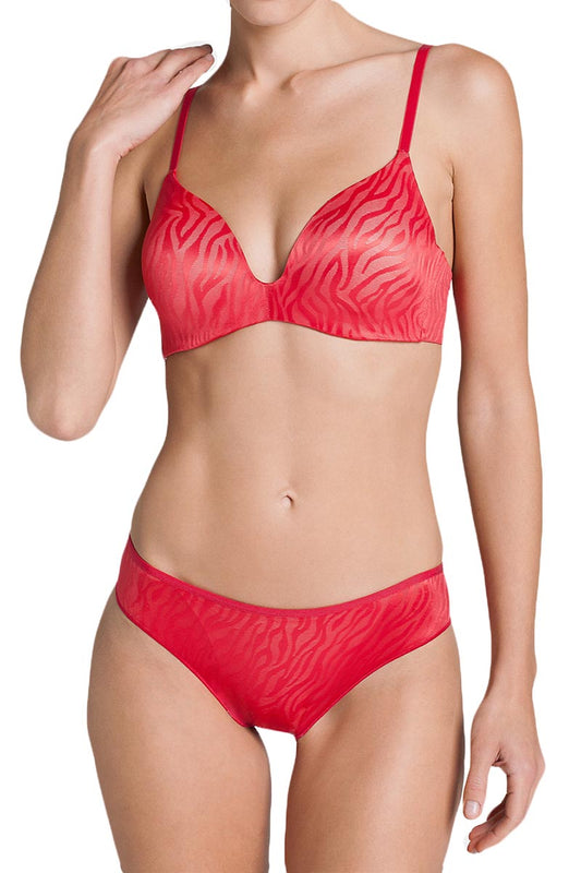 Σετ σουτιέν και σλιπ με διχτυωτό σχέδιο Body Make-up Magic Wire TPH1171-315
