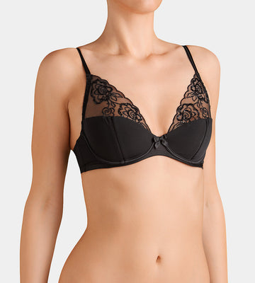 Κομψό σουτιέν με δαντέλα και πούλιες Magical Essence Luxury Collection TPH680-1