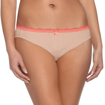 Σλιπ δαντελένιο με στάμπα Beauty-Full Aura Tai TPH737-1555
